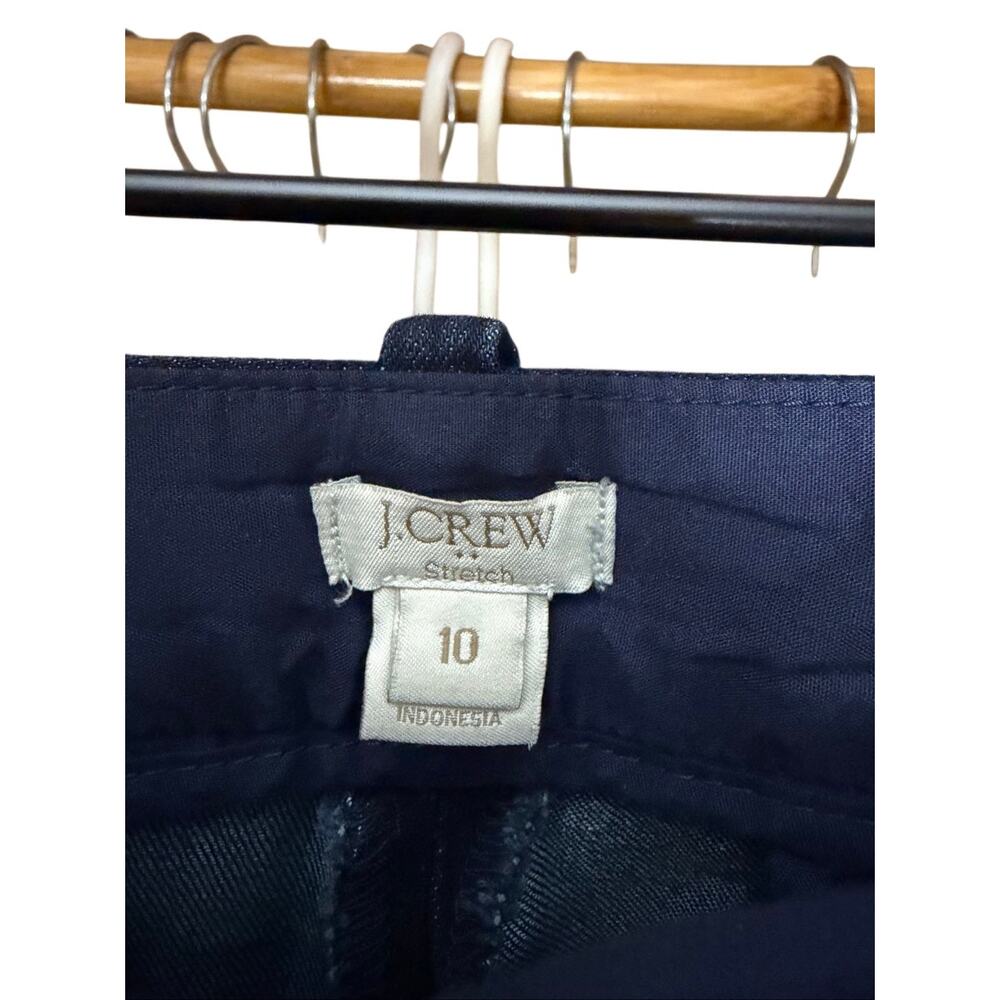 J. Crew Women’s Stretchy Trousers Pants Size 10 E7489 Formal Corporate Outfit - Picture 3 of 12